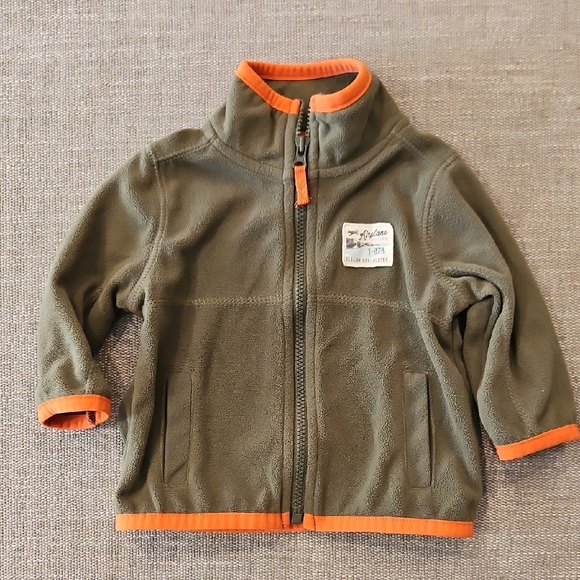 Carter's Baby Boy Fleece Sweater Size 3 Months - Picture 1 of 5